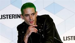 Zpvák G-Eazy na pedávání cen MTV Europe Music Awards.