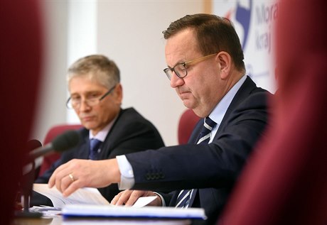 Ministr prmyslu a obchodu Jan Mládek vystoupil 14. listopadu v Ostrav.