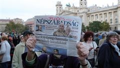 Kauza maďarského deníku Népszabadság. Kauza maďarského deníku Népszabadság.