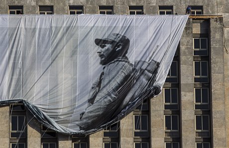 V kubánské Havan si i po smrti Fidel Castro udruje kult osobnosti.