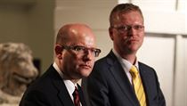 Premiér Bohuslav Sobotka a vicepremiér Pavel Bělobrádek. | na serveru Lidovky.cz | aktuální zprávy