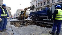 Podle webu Pražských vodovodů a kanalizací by měl být vodovod opraven do... | na serveru Lidovky.cz | aktuální zprávy