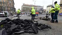 Kvůli noční havárii vodovodního potrubí je od rána zcela uzavřena Sokolská... | na serveru Lidovky.cz | aktuální zprávy