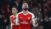 Olivier Giroud slav vyrovnvac gl Arsenalu.