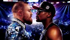 Conor McGregor a Floyd Mayweather.