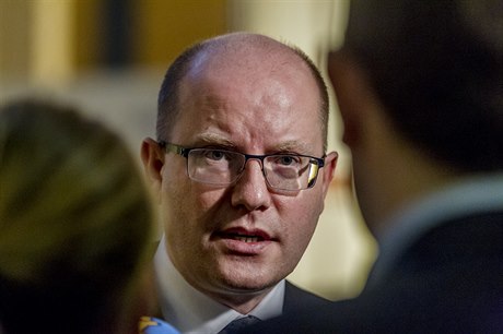 Premiér Bohuslav Sobotka.