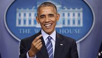 Americký prezident Barack Obama na své letošní poslední tiskové konferenci v... | na serveru Lidovky.cz | aktuální zprávy