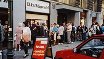 Hlad po knihách. Knihkupectví Fišer v 90. letech. | na serveru Lidovky.cz | aktuální zprávy