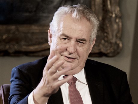 Prezident Milo Zeman.