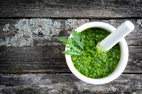 Rukolové pesto