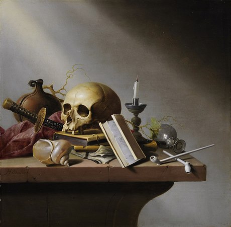 Harmen Steenwyck - Alegorie marnosti lidského ivota (1640)