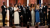 Tvůrci a herci filmu Moonlight. Držitele Zlatého glóbu za nejlepší film v... | na serveru Lidovky.cz | aktuální zprávy
