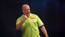Michael van Gerwen a jeho tradiční oslavné heslo. | na serveru Lidovky.cz | aktuální zprávy