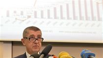 Andrej Babiš představil 3. 1. rekordní výsledek státního rozpočtu. Andrej Babiš představil 3. 1. rekordní výsledek státního rozpočtu.
