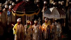 V pátek probhly tradiní oslavy Vánoc ortodoxních etiopských kesan