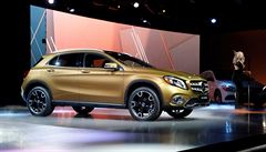 Nový Mercedes-Benz GLA 250 pedstavený bhem autosalonu v Detroitu