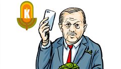 Top Erdo Gun   Turecký prezident Recep Tayyip Erdo&#287;an peruil svou...