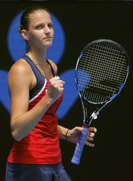 Karolína Plíková na Australian Open.