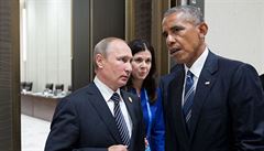 Prezident Obama mluví s prezidentem Putinem na setkání G20 v ín.