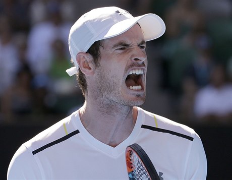 Brit Andy Murray na Australian Open.