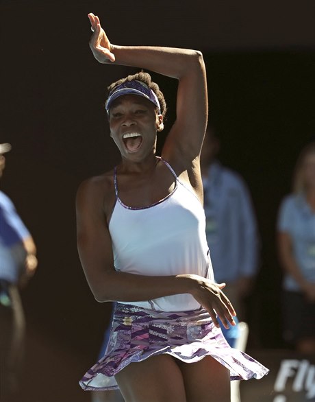 Venus Williamsová, nejstarí letoní finalistka Australian Open.