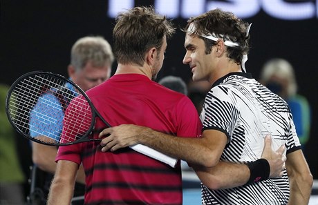 Stan Wawrinka dkoval Rogeru Federerovi velice zvlátním zpsobem.
