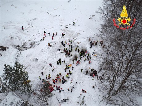 Pohled na záchrannou akci