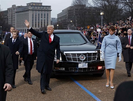 Trumpv nový obrnný prezidentský vz.