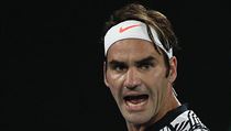 Roger Federer ve finle Australian Open.