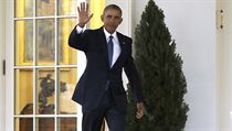 Prezident Obama za sebou naposledy zavřel dveře Oválné pracovny. Prezident Obama za sebou naposledy zavřel dveře Oválné pracovny.