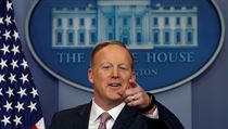 Trumpův mluvčí Sean Spicer. | na serveru Lidovky.cz | aktuální zprávy