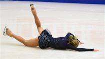Michaela-Lucie Hanzlkov neodskoila rittbergera a skonila v nezvodn pozici.