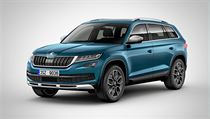 Škoda Kodiaq v terénní verzi Scout má devatenáctipalcová kola z lehkých slitin. | na serveru Lidovky.cz | aktuální zprávy