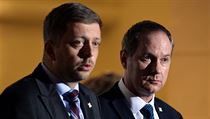 První místopředseda hnutí (vlevo) Starostové a Nezávislí (STAN) Vít Rakušan a... | na serveru Lidovky.cz | aktuální zprávy