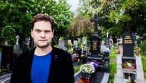 Martin Červený, bývalý ředitel pražských hřbitovů. Martin Červený, bývalý ředitel pražských hřbitovů.