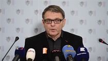 Ministr zahraničí Lubomír Zaorálek vystoupil na briefingu ke kybernetickým... Ministr zahraničí Lubomír Zaorálek vystoupil na briefingu ke kybernetickým...