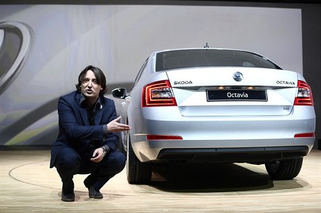 Designér kody Auto Jozef Kaba pedstavuje tetí generaci modelu Octavia.