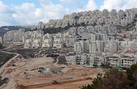 Píprava nových idovských dom v izraelské osad Har Homa (mezi Jeruzalémem a...