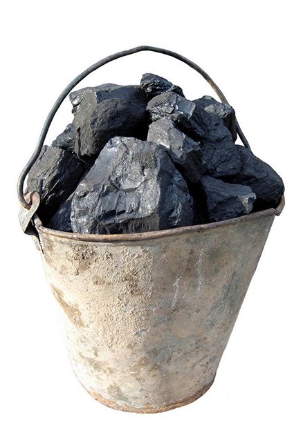 erné uhlí
