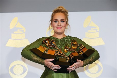 Grammy 2017. Zpvaka Adele