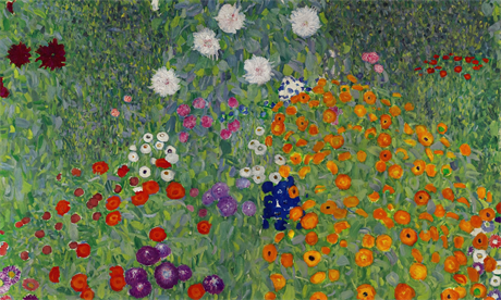 Gustav Klimt - Blumengarten.