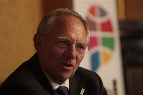 Nmecký ministr financí Wolfgang Schäuble.