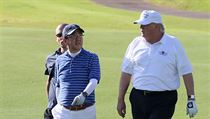Golf na Florid s japonskm premirem