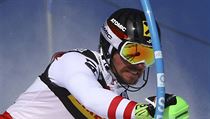 Marcel Hirscher v akci.