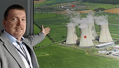 Podobu jaderné elektrárny v Dukovanech po plánované dostavb nového, pátého...