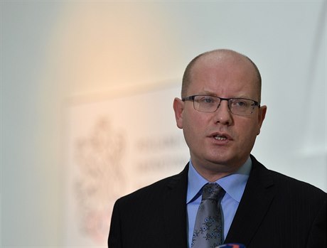 Premiér Bohuslav Sobotka.