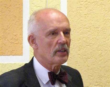 len Evropského parlamentu Polák Janusz Korwin-Mikke