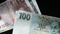 Koruna verzus euro Koruna verzus euro