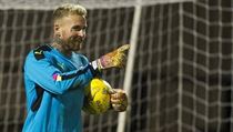 Ryan Stevenson si vedl v brance Raithu dobře, inkasovanému gólu však nezabránil. | na serveru Lidovky.cz | aktuální zprávy