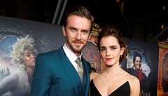 Emma Watson a Dan Stevens na premiée v Los Angeles.